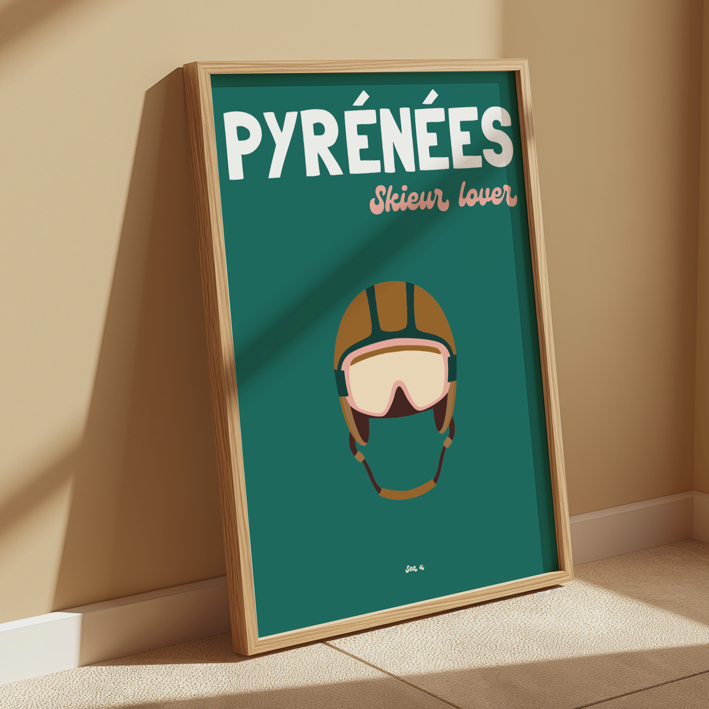 PYRÉNÉES Skieur lover