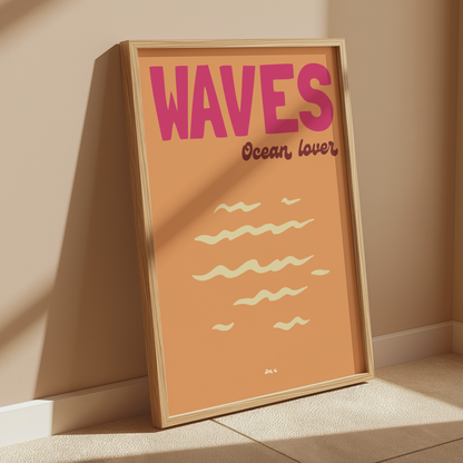 WAVES Ocean lover