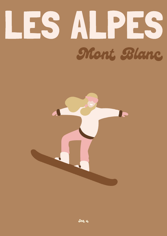 LES ALPES Mont Blanc