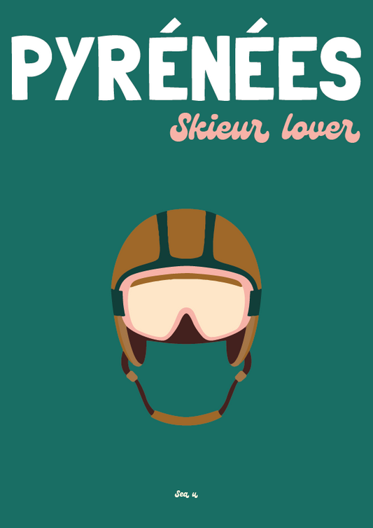 PYRÉNÉES Skieur lover